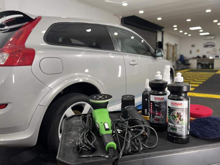 Pour raviver l'éclat de la carrosserie